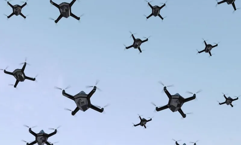 反無人機：美國用智能算法面對蜂群挑戰